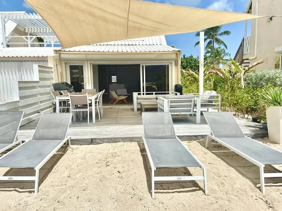 Villa Paradis Bleu Maison Sur La Plage, 2 Chambres, Piscines, Tennis Sandy Ground Sint Maarten